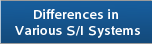 Differences in Various S/I Systems